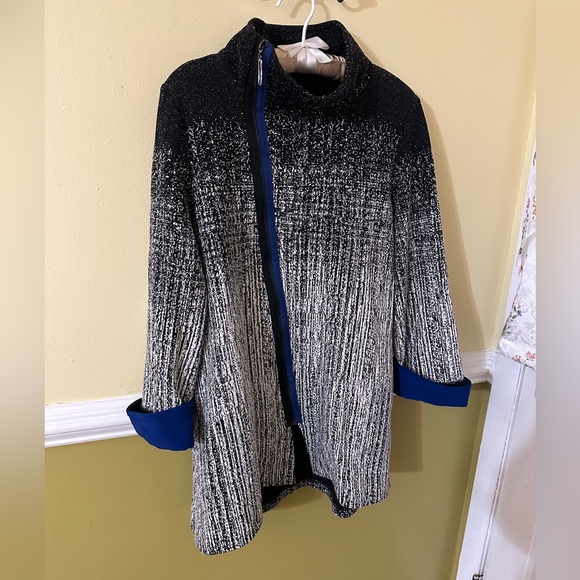 IC by Connie K Asymmetrical Jacket sz Large - Picture 2 of 16